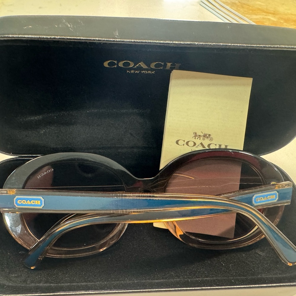 Coach Gradient Brown Sunglasses - image 2
